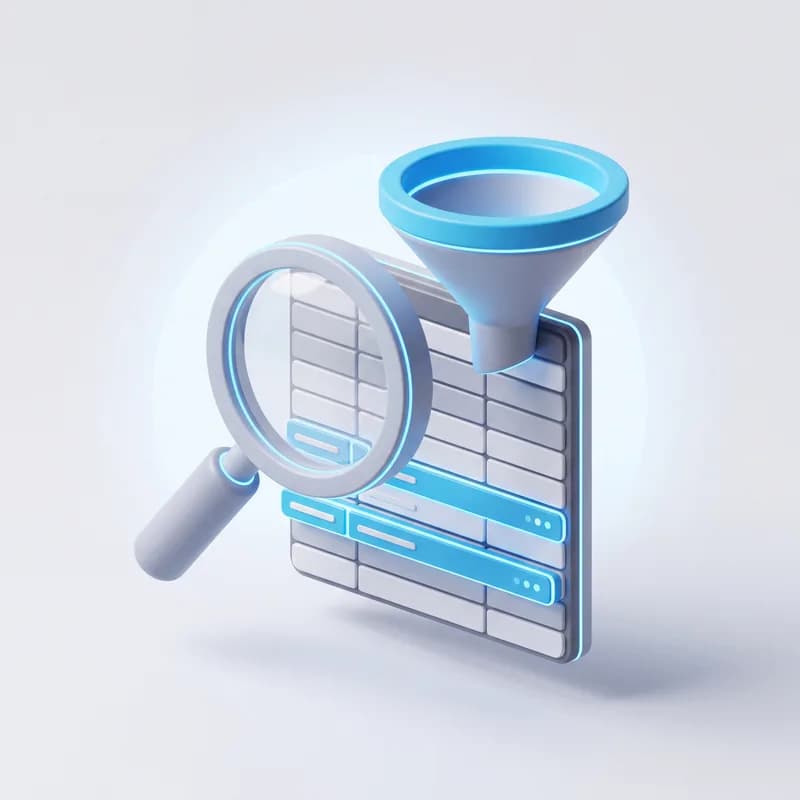 Search and filter